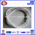 pp material plastic rope 3 strand polypropylene rope in shanghai city